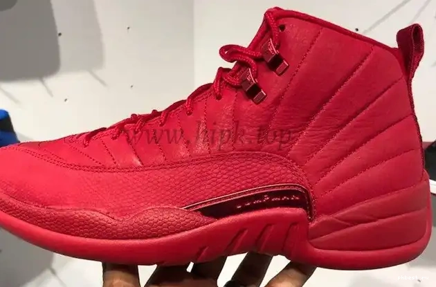 God PK Air 12 “Bulls”retail Jordan leather 0501